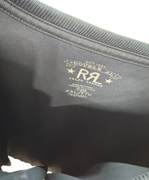 RRL（ダブルアールエル）RRL (ダブルアールエル) 半袖カットソー ブルー サイズ:XXLの古着・服飾アイテム