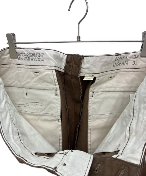 RRL（ダブルアールエル）RRL (ダブルアールエル) Chino Field Trouser ブラウン サイズ:W38×L32の古着・服飾アイテム