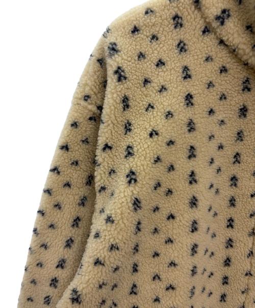 mountain fleece（マウンテンフリース）mountain fleece (マウンテンフリース) 90s バーズアイ フリースジャケット ベージュ サイズ:Mの古着・服飾アイテム