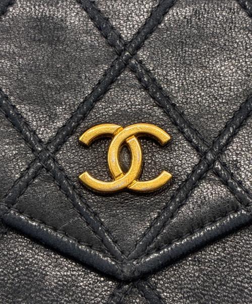 CHANEL（シャネル）CHANEL (シャネル) ビコローレ 2つ折り財布 ネイビーの古着・服飾アイテム
