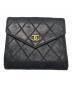 CHANEL（シャネル）の古着「ビコローレ 2つ折り財布」｜ネイビー