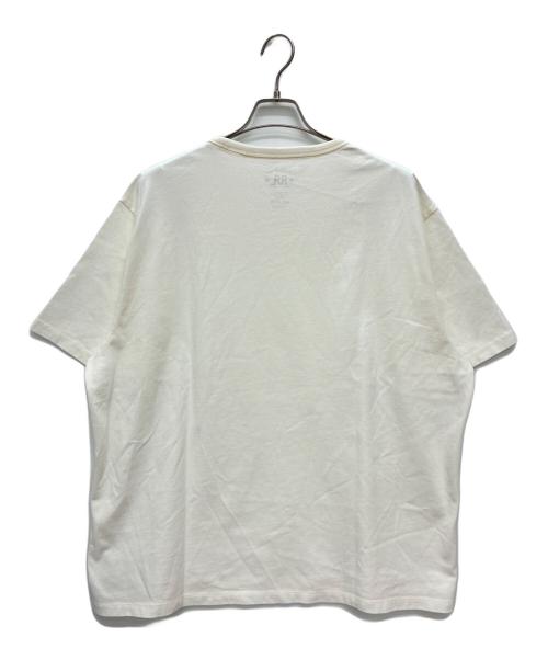 RRL（ダブルアールエル）RRL (ダブルアールエル) RRL ロゴ 半袖Tシャツ ホワイト サイズ:XXLの古着・服飾アイテム