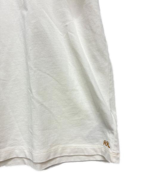 RRL（ダブルアールエル）RRL (ダブルアールエル) RRL ロゴ 半袖Tシャツ ホワイト サイズ:XXLの古着・服飾アイテム