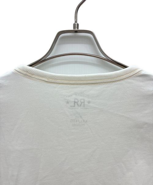 RRL（ダブルアールエル）RRL (ダブルアールエル) RRL ロゴ 半袖Tシャツ ホワイト サイズ:XXLの古着・服飾アイテム