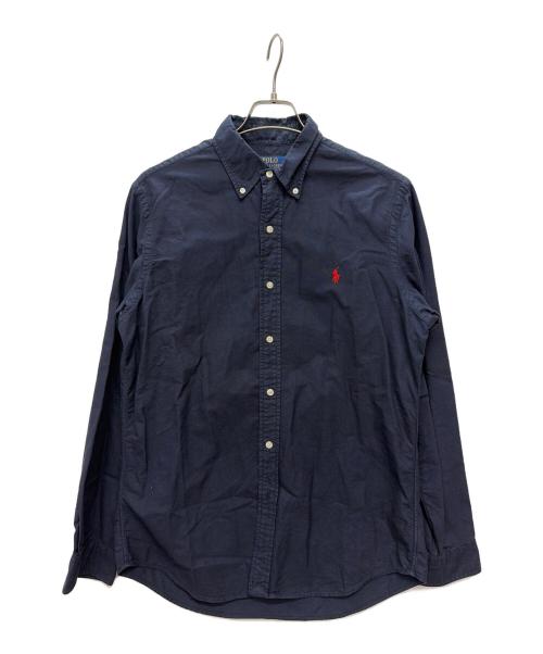 POLO RALPH LAUREN（ポロ・ラルフローレン）POLO RALPH LAUREN (ポロ・ラルフローレン) 長袖シャツ ネイビー サイズ:Mの古着・服飾アイテム