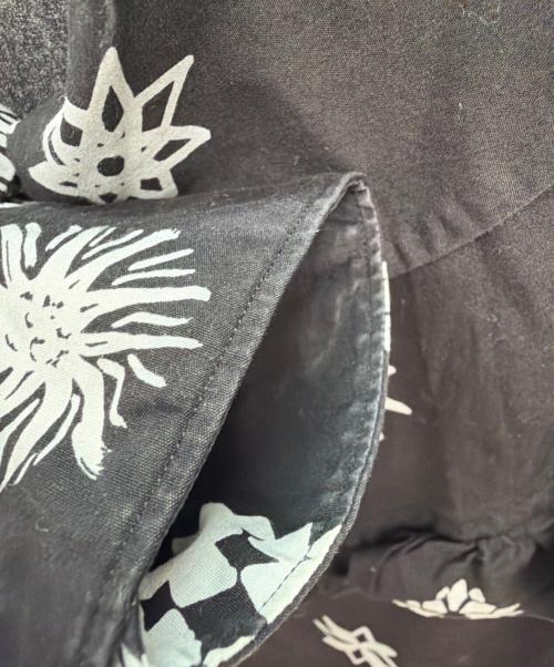 BLACK COMME des GARCONS（ブラックコムデギャルソン）BLACK COMME des GARCONS (ブラックコムデギャルソン) AD2023 フリルシャツ ブラック×ホワイト サイズ:Sの古着・服飾アイテム