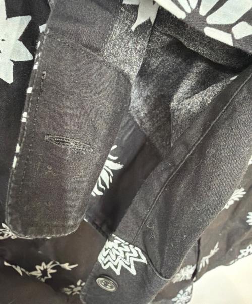 BLACK COMME des GARCONS（ブラックコムデギャルソン）BLACK COMME des GARCONS (ブラックコムデギャルソン) AD2023 フリルシャツ ブラック×ホワイト サイズ:Sの古着・服飾アイテム