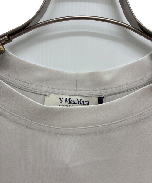 'S Max Mara（エスマックスマーラ）'S Max Mara (エスマックスマーラ) 半袖カットソー ライトグレー サイズ:SIZE 36の古着・服飾アイテム
