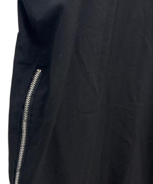 BLACK COMME des GARCONS（ブラックコムデギャルソン）BLACK COMME des GARCONS (ブラックコムデギャルソン) 25SS AD2024 ウール ノースリーブワンピース ブラック サイズ:XSの古着・服飾アイテム