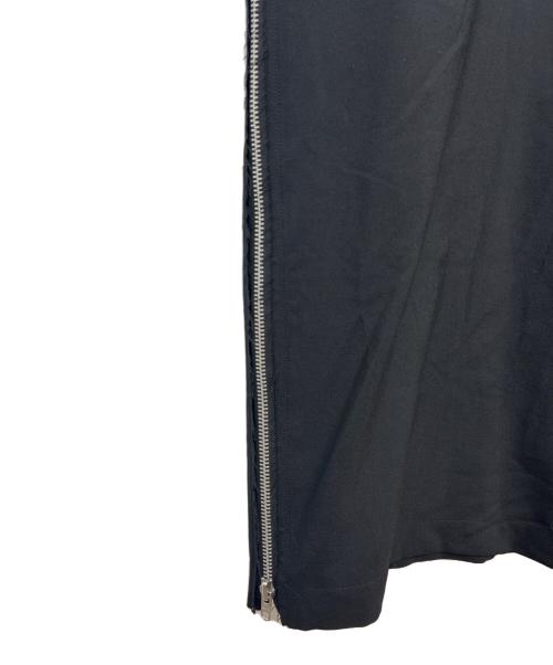 BLACK COMME des GARCONS（ブラックコムデギャルソン）BLACK COMME des GARCONS (ブラックコムデギャルソン) 25SS AD2024 ウール ノースリーブワンピース ブラック サイズ:XSの古着・服飾アイテム