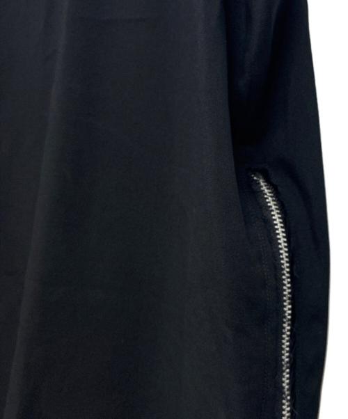 BLACK COMME des GARCONS（ブラックコムデギャルソン）BLACK COMME des GARCONS (ブラックコムデギャルソン) 25SS AD2024 ウール ノースリーブワンピース ブラック サイズ:XSの古着・服飾アイテム
