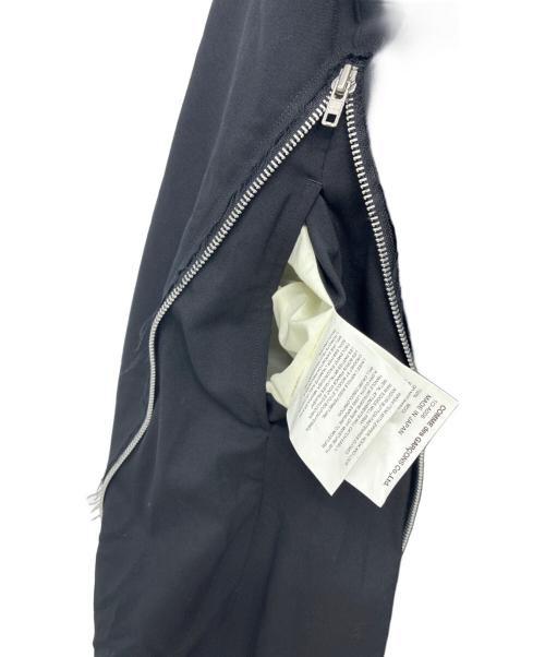 BLACK COMME des GARCONS（ブラックコムデギャルソン）BLACK COMME des GARCONS (ブラックコムデギャルソン) 25SS AD2024 ウール ノースリーブワンピース ブラック サイズ:XSの古着・服飾アイテム