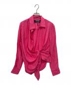 jacquemusジャックムス）の古着「La chemise Bahia バイアシャツ」｜ショッキングピンク