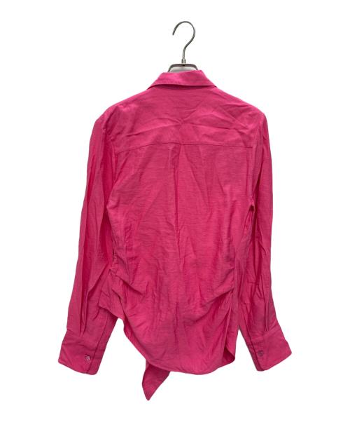 jacquemus（ジャックムス）JACQUEMUS (ジャックムス) La chemise Bahia バイアシャツ ショッキングピンク サイズ:SIZE 34の古着・服飾アイテム