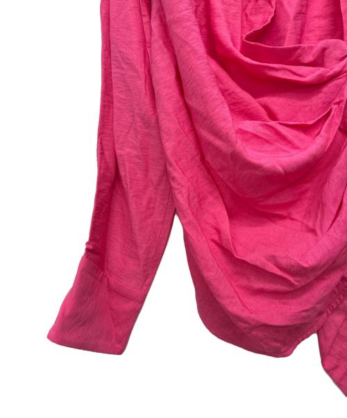 jacquemus（ジャックムス）JACQUEMUS (ジャックムス) La chemise Bahia バイアシャツ ショッキングピンク サイズ:SIZE 34の古着・服飾アイテム