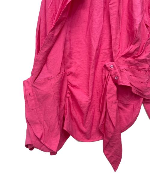 jacquemus（ジャックムス）JACQUEMUS (ジャックムス) La chemise Bahia バイアシャツ ショッキングピンク サイズ:SIZE 34の古着・服飾アイテム