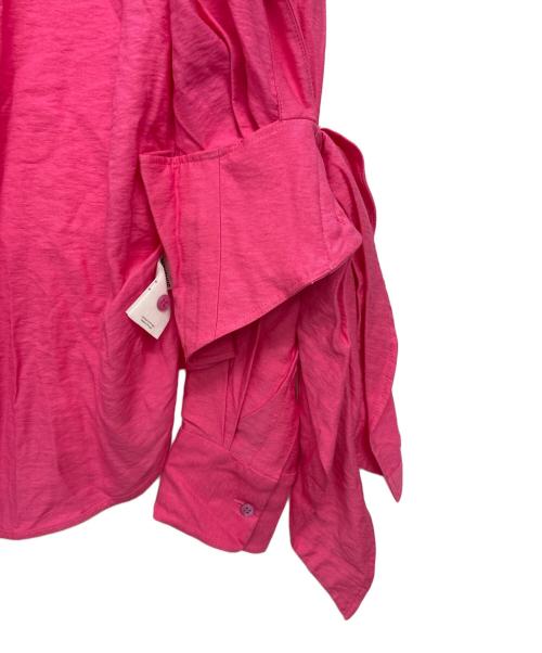 jacquemus（ジャックムス）JACQUEMUS (ジャックムス) La chemise Bahia バイアシャツ ショッキングピンク サイズ:SIZE 34の古着・服飾アイテム