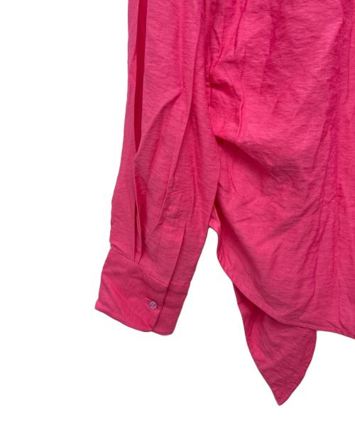 jacquemus（ジャックムス）JACQUEMUS (ジャックムス) La chemise Bahia バイアシャツ ショッキングピンク サイズ:SIZE 34の古着・服飾アイテム