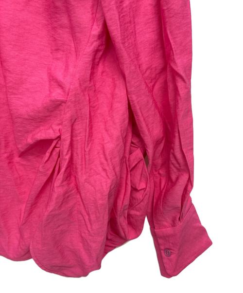 jacquemus（ジャックムス）JACQUEMUS (ジャックムス) La chemise Bahia バイアシャツ ショッキングピンク サイズ:SIZE 34の古着・服飾アイテム