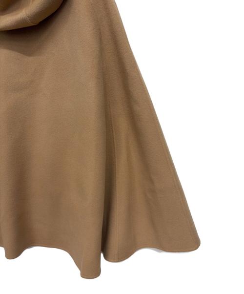 eimy istoire（エイミーイストワール）eimy istoire (エイミーイストワール) ファーポケットマントコート キャメル サイズ:SIZE S (36)の古着・服飾アイテム