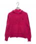 RALPH LAUREN（ラルフローレン）の古着「PINK PONY washable cashmere hoodie / カシミヤ ニットパーカー」｜ショッキングピンク