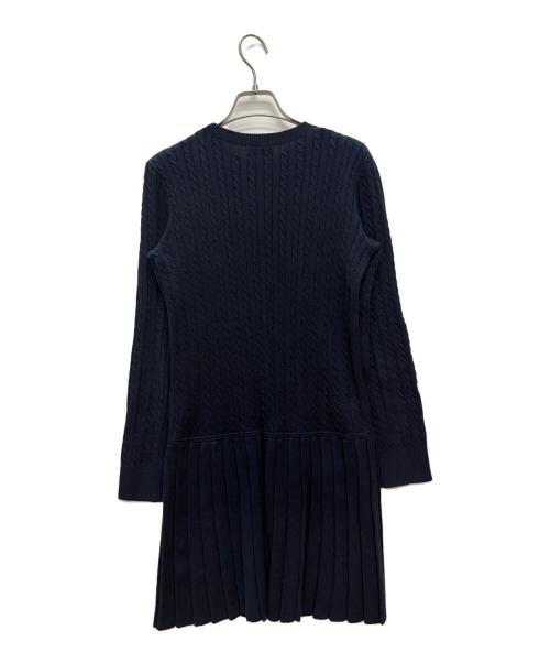 POLO RALPH LAUREN（ポロ・ラルフローレン）POLO RALPH LAUREN (ポロ・ラルフローレン) 長袖ワンピース ネイビー サイズ:L(12-14)※ﾚﾃﾞｨｰｽとしての古着・服飾アイテム