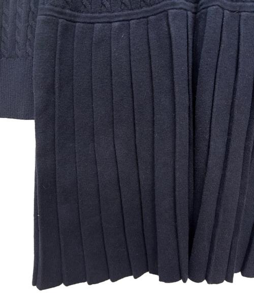 POLO RALPH LAUREN（ポロ・ラルフローレン）POLO RALPH LAUREN (ポロ・ラルフローレン) 長袖ワンピース ネイビー サイズ:L(12-14)※ﾚﾃﾞｨｰｽとしての古着・服飾アイテム