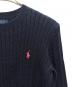 中古・古着 POLO RALPH LAUREN (ポロ・ラルフローレン) 長袖ワンピース ネイビー サイズ:L(12-14)※ﾚﾃﾞｨｰｽとして：8000円