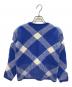 BURBERRY (バーバリー) ヴィンテージチェック カーディガン ブルー×ホワイト サイズ:不明：30000円