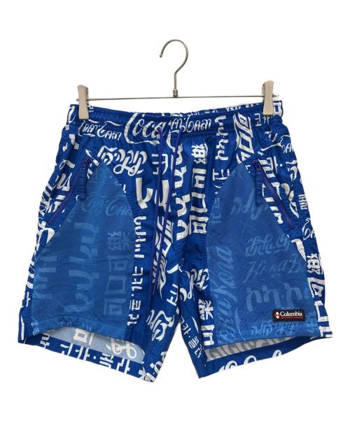 Columbia（コロンビア）Columbia (コロンビア) atmos (アトモス) リップタイドショーツ ブルー サイズ:Mの古着・服飾アイテム