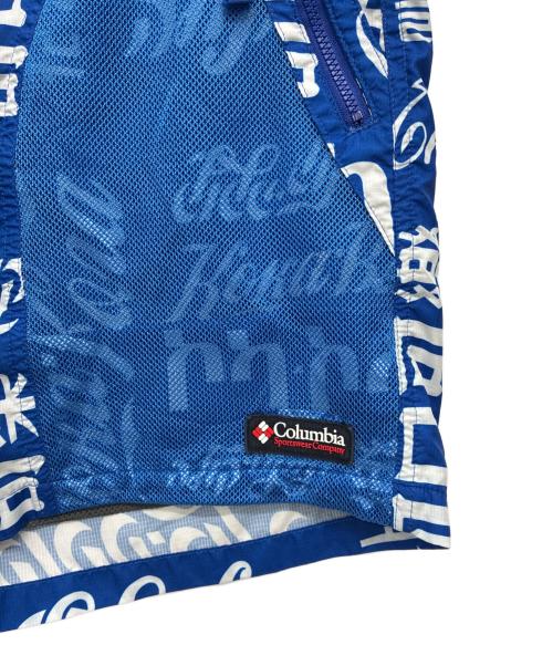 Columbia（コロンビア）Columbia (コロンビア) atmos (アトモス) リップタイドショーツ ブルー サイズ:Mの古着・服飾アイテム