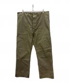 RRLダブルアールエル）の古着「Army Utility Flat Pants」｜オリーブ