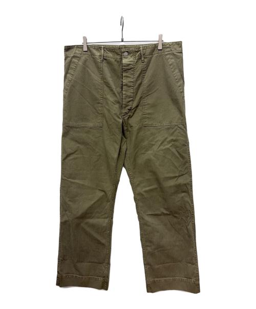 RRL（ダブルアールエル）RRL (ダブルアールエル) Army Utility Flat Pants オリーブ サイズ:W38×L32の古着・服飾アイテム