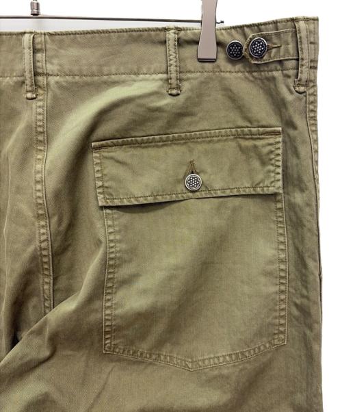 RRL（ダブルアールエル）RRL (ダブルアールエル) Army Utility Flat Pants オリーブ サイズ:W38×L32の古着・服飾アイテム