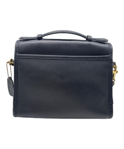 COACH（コーチ）COACH (コーチ) ターンロック ショルダーバッグ ダークネイビーの古着・服飾アイテム