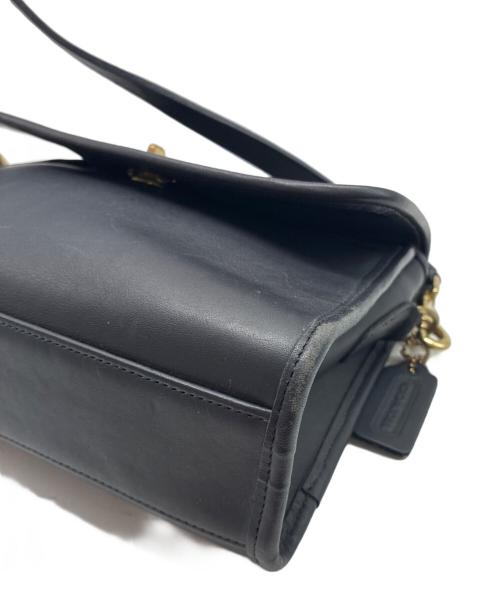 COACH（コーチ）COACH (コーチ) ターンロック ショルダーバッグ ダークネイビーの古着・服飾アイテム