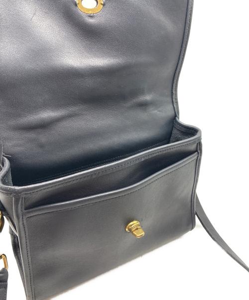 COACH（コーチ）COACH (コーチ) ターンロック ショルダーバッグ ダークネイビーの古着・服飾アイテム