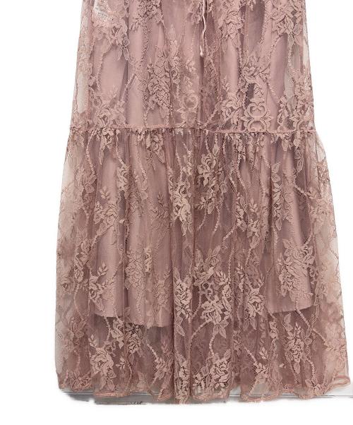 Snidel（スナイデル）Snidel (スナイデル) 24s半袖ワンピース ピンクの古着・服飾アイテム