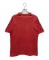 stussy (ステューシー) 90-00s スカル ストックロゴ プリントTシャツ レッド サイズ:L：8000円