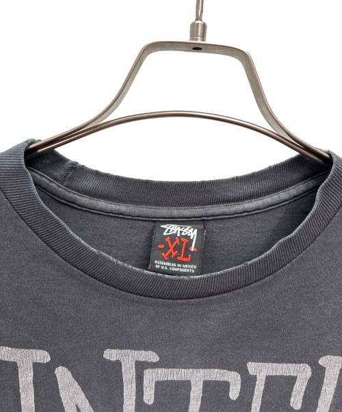 stussy（ステューシー）stussy (ステューシー) 00s INTERNATIONAL TRIBE 半袖Tシャツ ブラック サイズ:XLの古着・服飾アイテム