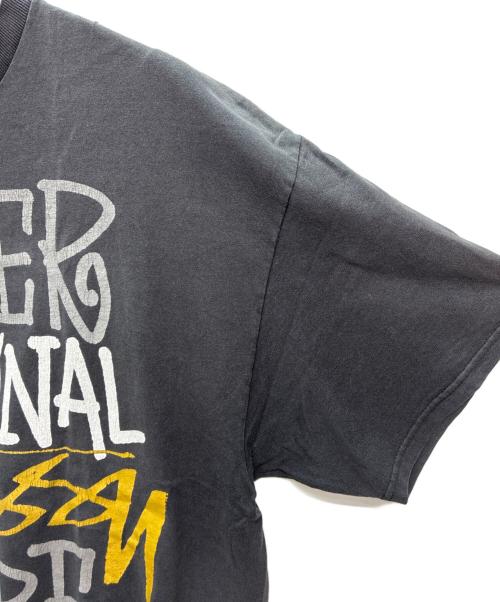 stussy（ステューシー）stussy (ステューシー) 00s INTERNATIONAL TRIBE 半袖Tシャツ ブラック サイズ:XLの古着・服飾アイテム