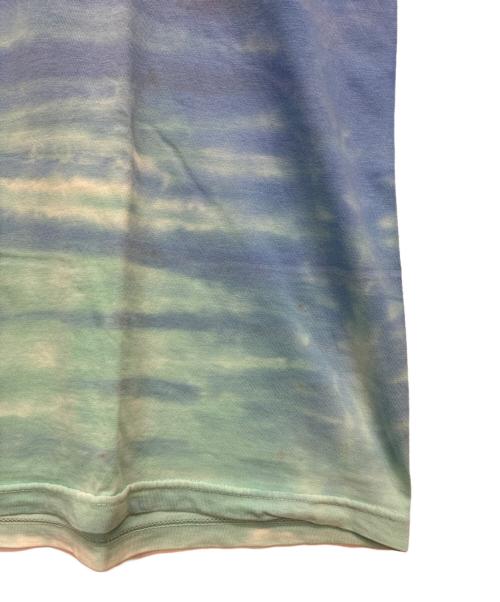 stussy（ステューシー）stussy (ステューシー) Tie Dye World Tour Tee / タイダイ ワールドツアーTシャツ レッド×ブルー サイズ:Lの古着・服飾アイテム