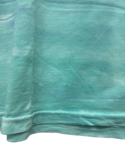 stussy（ステューシー）stussy (ステューシー) Tie Dye World Tour Tee / タイダイ ワールドツアーTシャツ レッド×ブルー サイズ:Lの古着・服飾アイテム