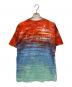 stussy (ステューシー) Tie Dye World Tour Tee / タイダイ ワールドツアーTシャツ レッド×ブルー サイズ:L：5000円