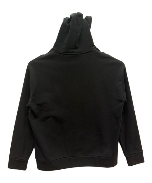 EMPORIO ARMANI（エンポリオ アルマーニ）EMPORIO ARMANI (エンポリオ アルマーニ) プルオーバーパーカー ブラック サイズ:XLの古着・服飾アイテム