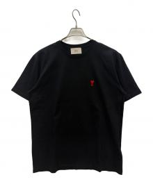 AMI Alexandre Mattiussi（アミアレクサンドルマテュッシ）の古着「半袖カットソー」｜ブラック