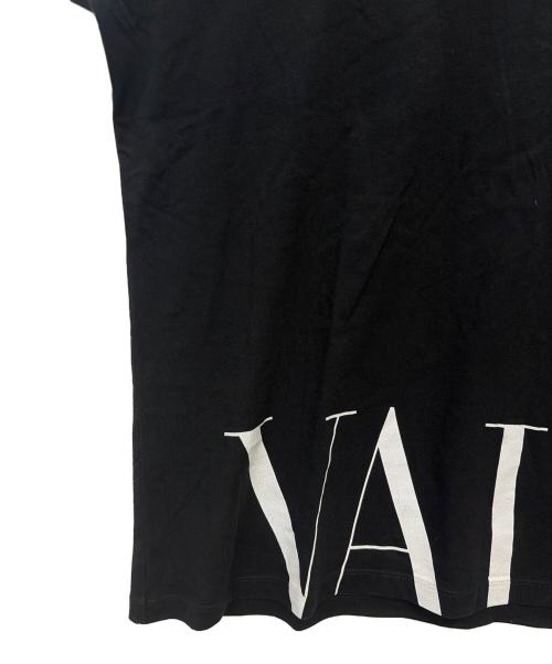 VALENTINO（ヴァレンティノ）VALENTINO (ヴァレンティノ) 半袖カットソー ブラック サイズ:-の古着・服飾アイテム