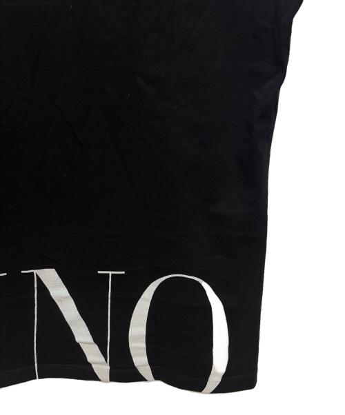 VALENTINO（ヴァレンティノ）VALENTINO (ヴァレンティノ) 半袖カットソー ブラック サイズ:-の古着・服飾アイテム