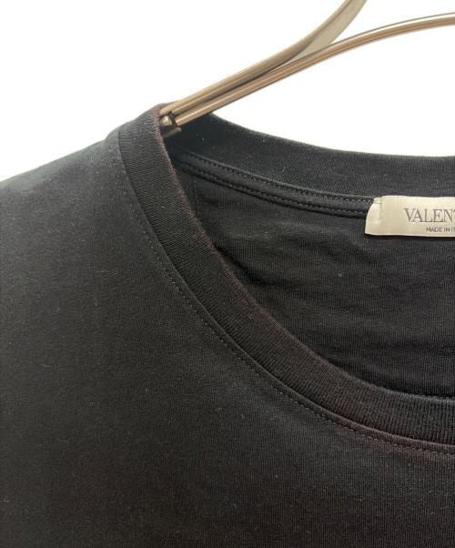 VALENTINO（ヴァレンティノ）VALENTINO (ヴァレンティノ) 半袖カットソー ブラック サイズ:-の古着・服飾アイテム