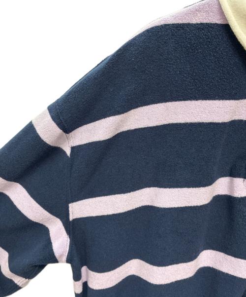 POLO RALPH LAUREN（ポロ・ラルフローレン）POLO RALPH LAUREN (ポロ・ラルフローレン) ラガーシャツ ネイビー×ピンク サイズ:Lの古着・服飾アイテム